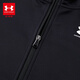 Under Armor children's clothing autumn and winter plus velvet children's knitted jacket comprehensive training series men's and women's hooded tops 244124103