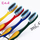Jian Ruyun Extra Large Head Encrypted Ultra-Dense Soft Bristle Toothbrush 6 Individually Packed Adult Household Men's and Women's Special Colors Random