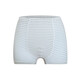 Admiration children's underwear boys' crotchless Lenzing Modal antibacterial mid-waist boxer briefs 3-piece boxed racing stripes 150