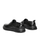 Belle Day Gift One-Play Casual Leather Shouse Мужская обувь для ботинки для ботинки Foot Business A1518bm4 Пресесала черно-пропущенная 38 (240 мм)