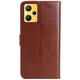 Ju xiaozhi wendet Realme Q5 Mobiltelefon Hülle Flip Leder Hülle RMX3478 Wallet Card Case Vollabdeckung Anti-Fall-Fall Weiche Innenschalenmagnetschnalle Schutzhülle Realme Q5 [Schwarz]