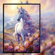 Taoli Family High-Pretty Horse to Success Unicorn Wooden Puzzle 1000 pieces with frames for adults and unzip gifts for children to play Unicorn (White Horse) - Gift Box-H753 500 pieces of wooden puzzle (breaks)