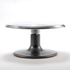 Xinbaiyue 12-inch decorating turntable decorating table professional birthday cake turntable household commercial baking tools rotating 10-inch aluminum alloy professional model