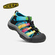 KEEN official new summer product NEWPORT H2 cool outdoor wading shoes for children, non-slip, rainbow tie-dye pattern-1018447-Kids 24