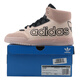 Adidas Clover Chaussures pour femmes 2025 Summer New Sports Chaussures Fashion High Top Slip Amordiage Mamdiage Coussiér Foothat Casual Chores FV4885 Pink 38