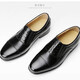 Les chaussures de chaussures pour hommes à trois articulations sont les chaussures de cuir à trois articulations à trois pointes Lieutenant Chaussures en cuir Chaussures Instructor Chaussures de travail Sécurité Chaussures Standard Taille 41