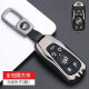Chijie eignet sich für 2022 Buick GL8 Key Cover es Luzun 653t Luxusversion GL8 Avia Car Bag Schnalle Shell 23 B Fünf-Taste (Doppel-Tür-Schlüssel) Silber + Fledermausrunde Schnalle YK