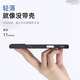 苹果iPhone16内置卡槽仓磁吸手机壳带卡包套15/14NFC可放卡身份证 IPhone16ProMax-精孔-半透磨砂黑