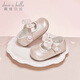 David Bella baby step front shoes autumn baby newborn soft sole shoes leather shoes princess shoes
