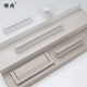 
IGIFTFIRE cashmere gray wardrobe cabinet door handle cabinet door drawer single hole handle cream white 0745 cashmere gray U702-single hole [diameter 24mm]