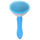 Xinghengmeng pet hair removal comb cat comb cat and dog comb long hair removal floating hair dog hair cleaner special comb gray floating hair + massage + knot opening