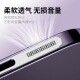 Tulx Adecuado para iPhone15/16 Apple a prueba de polvo de manzana 14Pro NET integrado a prueba de polvo 12 Metal Speaker 13 Phole Mobile Telephip [Oval* Silver 4 piezas] Neta integrada a prueba de polvo Apple 16Promax