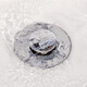 Submarine CQ-8 copper chrome-plated basin pop-up drain, wash basin leaking plug to filter hair and debris, small mushroom head