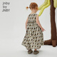 jnby by JNBY江南布衣童装无袖连衣裙夏可爱图案休闲中长款裙子女童1N5G12350 248杂咖 110 cm