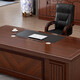 KESENGE office boss desk president desk simple modern boss desk new Chinese style desk supervisor desk office desk and chair combination 2.2 meters table + double side cabinets
