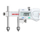 Three-quantity center distance cone probe digital caliper 5-150mm stainless steel center hole distance edge center distance vernier caliper JD111 center distance 10-200mm (round head)