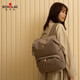 Echolac Backpack Women's Backpack Travel Casual Computer Bag Versatile Trendy School Bag for Girlfriend CKP2075 Mica Gray