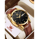 Top 10 European Waterproof Men's Watches Swiss Mechanical Watch de alta gama 2025 Nuevas marcas Top Top Watchs Men's Men's Bottom Belt 6629 Brown Leather Room Black Men's Watch