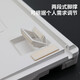 Daeryou A98 mechanical keyboard accessories kit does not include keyboard cover gaming keyboard DIY assembled keyboard compatible with 99% mechanical shaft bottom shell A98 white sandwich silicone