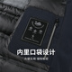 Tanzen mit dem Wolf [Goosevelt Innen unten] Abnehmbare Kapuzenjacke Herren 2025 Herbst und Winter Neue winddichte kalte warme Jacke 1049 Marine Blue 101 2xl (185)