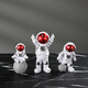 Wei'an Creative Astronaut Small Ornaments Desktop Living Room TV Cabinet Children's Room Decoration Home Decoration Furniture Products Golden Four-Piece Set