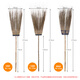 Weiyang WYS-541 Bamboo Broom Cleaning Broom Property Garden Factory Sanitation Sunflower Broom Sunflower Grass Long Tail Broom 8-Stage Style 5-Broom