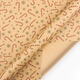 DOROCH Christmas wrapping paper 6 sheets with ribbon twine gift wrapping paper birthday gift DIY handmade paper kraft paper