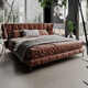 Earl Mansion Pure Hand-Board-Pull-Back-Matratze Simmons Independent Bag Spring Matratze Wollschachtelhaar Fünf-Sterne-Hotel Matratze importiert Napa Leder Einzelbett 1350 mm*2000mm