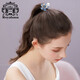 Royal sasa royal salsa hair band hair accessories imitation crystal sweet flower head rope ponytail ball head rubber band hair rope blue BE