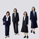 Lady Bird black suit suit for women's public examination high-end casual workplace formal wear commuting jacket interview suit TZ55 black suit + bootcut pants XL - suitable for 120-130 Jin Jin equals 0.5 kg can be worn