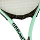 Wilson (Wilson) College-Studenten Anfänger Serie Fitness Big Patch Selbstvorteil mit Leitungsempfindlichkeit Aluminium-Legierungstraining Racket-Anfänger [Marca Green] 110 Patch 309G WR6172