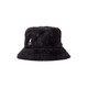 KANGOL Unisex Black Rabbit Fur Fisherman Hat K3477BK001 L