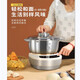 美宴德国和面机家用小型全自动揉面多功能电动打面发酵醒面一体厨师机 5L升级版(和面2-3斤左右)  适合（3-5人）