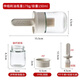 Baijie oil brush integrated bottle silicone retractable oil brush food grade oil brush pancake barbecue brush oil pot seasoning bottle