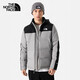 North Face [Classic] Down Jacke warme Jacke für Männer im Herbst und Winter Neue 550 Gänse -Samt Füllung 4U82 Grey XL /180 (empfohlen, eine größere Größe zu nehmen)