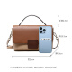 viney cowhide bag women's bag fashion crossbody bag casual handbag light luxury single shoulder small square bag birthday 520 Valentine's Day gift for girlfriend wife Mother's Day gift practical gift for mom caramel color