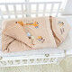 Tommy Rat Newborn Baby Sleeping Bag Autumn and Winter Thick Windproof and Warm Multifunctional Children's Baby Blanket Brown Colored Cotton Giraffe Dual-Purpose Sleeping Bag Blanket