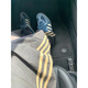 Katuchi 07qwer striped ice silk cool pants for men in summer quick-drying loose trendy workwear sports mountaineering casual pants Black XL [Suggested 120-140Jin [Jin equals 0.5 kg]]