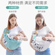 Sears bébé turban nouveau-né bébé nouveau-né poitrine de poitrine horizontalement étreinte poche en mailles épaule avec sac bébé amadou