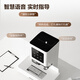 得力财务凭证装订机会计凭证铆管装订打孔机档案资料文件热熔省力装订 500页 激光定位 触摸按键 D854