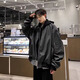 7 excellent products casual quilted warm jacket men's autumn and winter handsome hunting jacket fake two-piece outdoor hooded baseball uniform top GWHG-MY31 black and gray quilted XL 170-175cm 155-180Jin Jin equals 0.5 kg