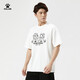 
KELME short-sleeved T-shirt men's summer new pure cotton loose casual short t football trendy cultural shirt 9224TX1057 white M