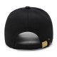 BETONORAY Hat Men's Trendy All-Season Baseball Cap Sun Hat Women's Outdoor Sports Hip-Hop Hat Student Peaked Hat Hat Men's Black 10cm Extended Brim