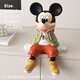 Chuxiang Adornos de Mickey modernos y geniales Sala de estar Mueble de TV Escritorio de oficina Adornos creativos de dibujos animados Inauguración de una nueva decoración para el hogar Adornos de Mickey sentados modernos y frescos 30 cm de alto