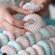 Enshousu Romia piping mouth Romeo hollow ring meringue cookie squeezing mouth Romea butter mouth 795S+796S one each