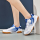 
Double Star Batty Table Tennis Shoes Men and Women Adult Children's Mesh Breathable Badminton Sports Shoes Lightweight Shoes Shoes Training Tennis Shoes White and Blue (Table and Badminton Dual Use) 37