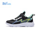 361 children's shoes children's running shoes 25 autumn boys and girls 3-14 years old cushioning campus sports shoes black 36