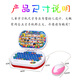 Zungesi Children's Early Education Machine Point Lesen chinesischer und englischer Mathematik-Addition und Subtraktion Pinyin Lernkind und Kindergarten Computer 3-6 Jahre Spielzeug Pink Pinyin Lernmaschine Ladeversion + Pinyin Silben Full Tisch