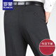 
ROMON (ROMON) mulberry silk casual pants middle-aged men's pants dad's pants loose casual middle-aged and elderly high-waisted summer thin trousers men 9905 elegant gray summer thin/mulberry silk 35 waist 2 feet 8