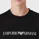 ARMANI/阿玛尼 EA 男士经典时尚鹰标短袖圆领T恤 8N1TN5 1JPZZ 浅蓝色 684 S